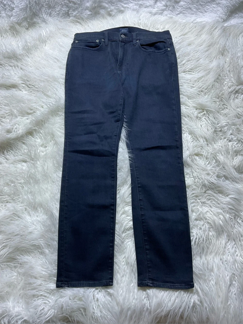 J Crew 250 Skinny-fit stretch jean in deep lake wash